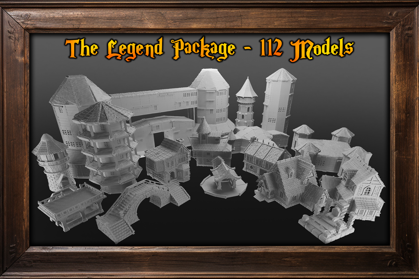 Fantasy Building STLs