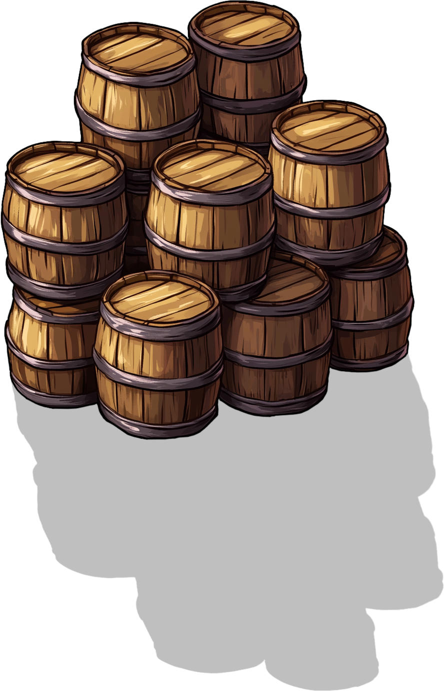 74 Stack of Barrels