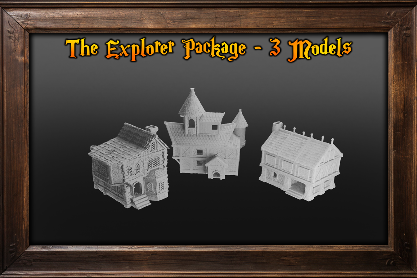 Fantasy Building STLs