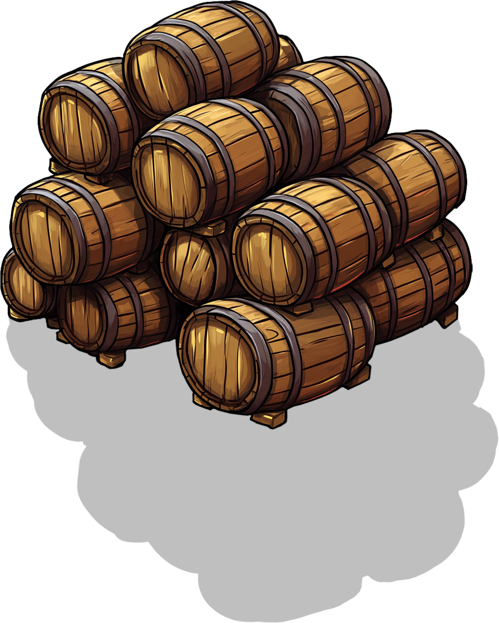 74 Stack of Barrels