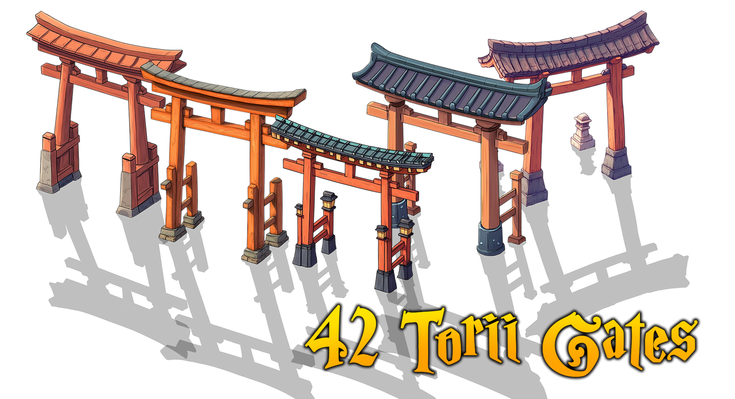 42 Torii Gates