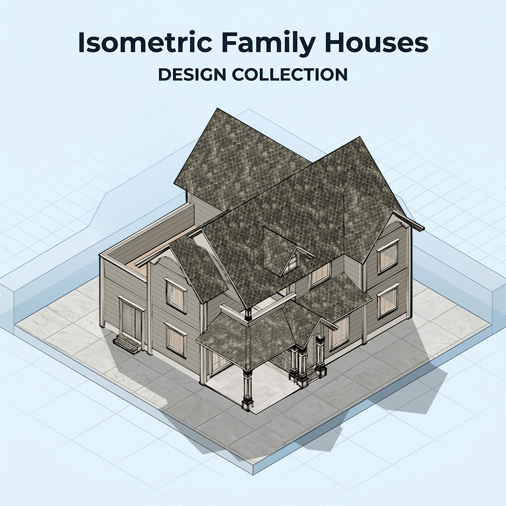 Isometric Family Houses