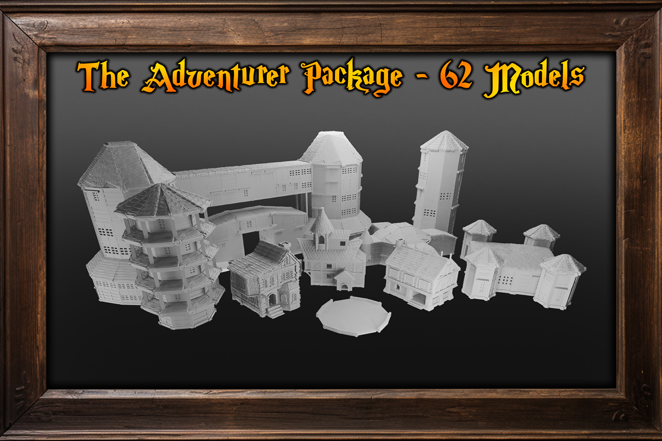 Fantasy Building STLs