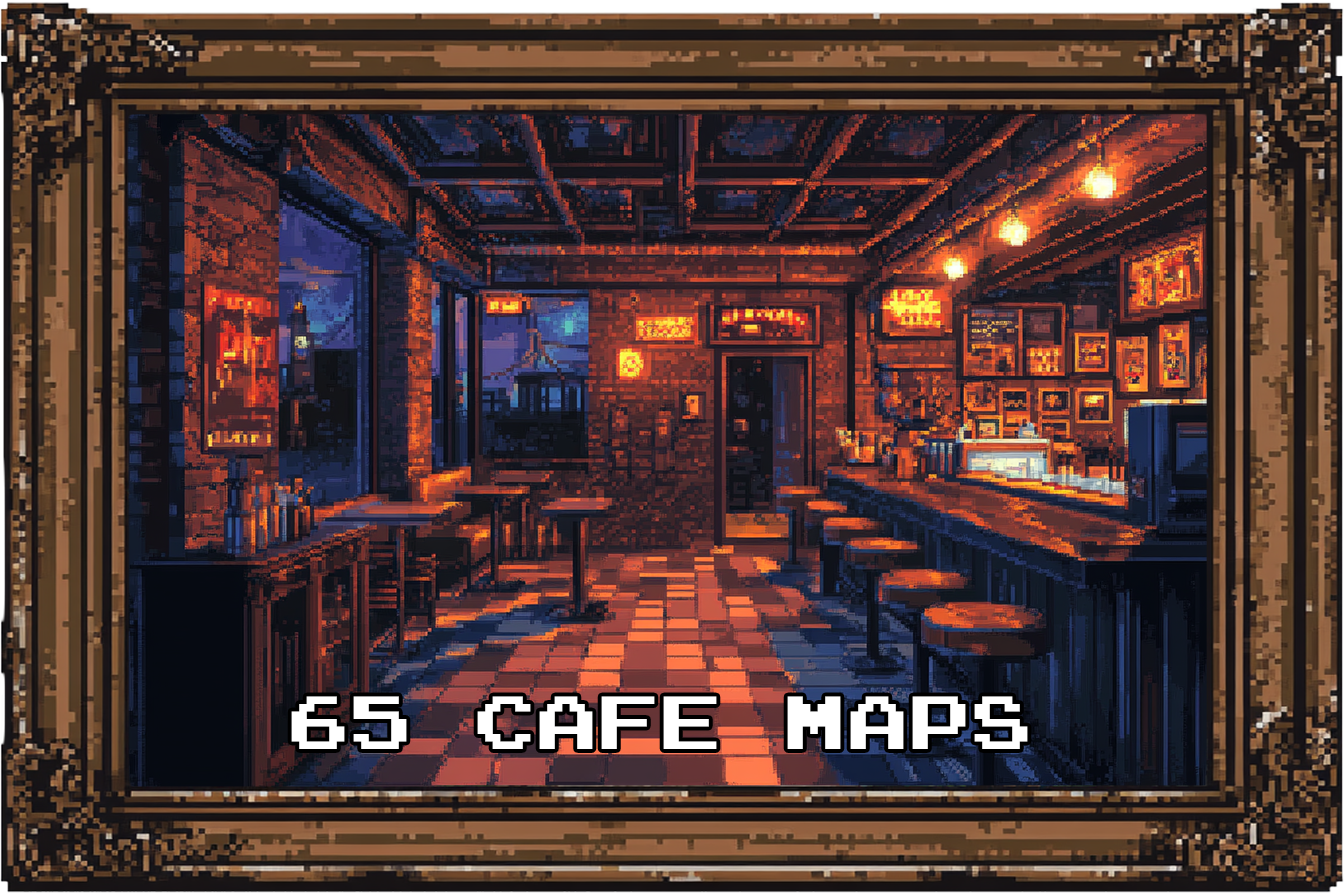 65 Retro Cafe Maps