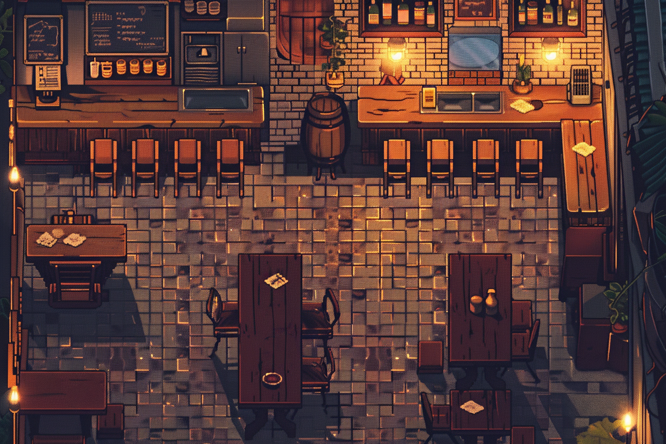 65 Retro Cafe Maps
