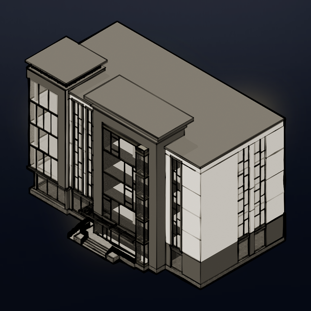 Isometric Modern Buildings