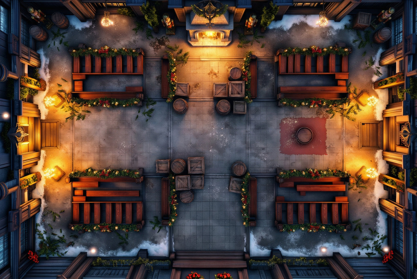 283 Moscow Christmas Maps