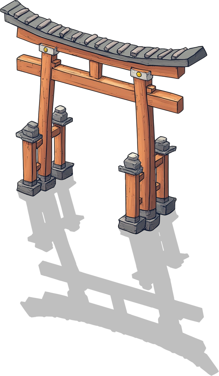 42 Torii Gates
