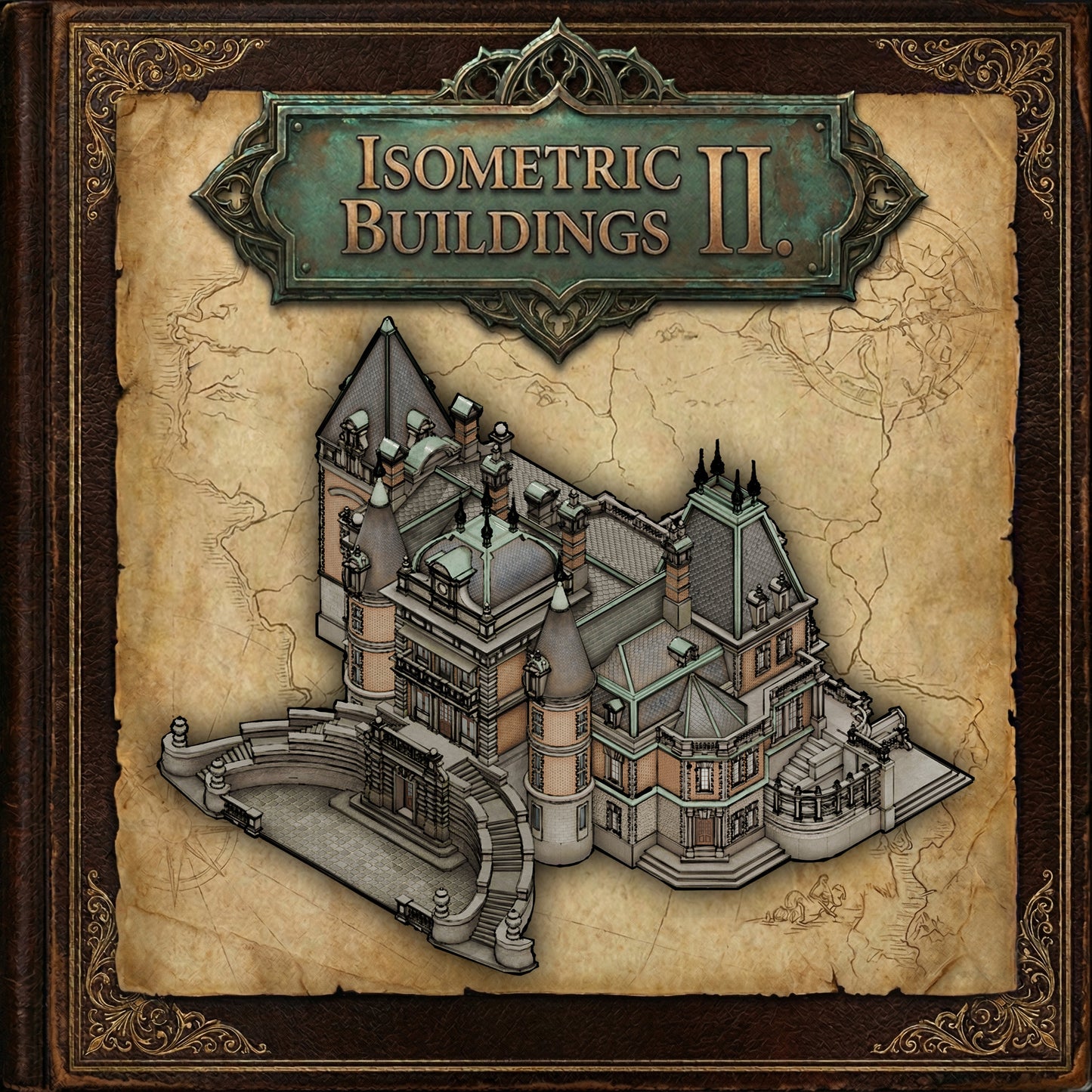 Isometric Buildings 2. - 400 Assets - Medieval Village & Commerce