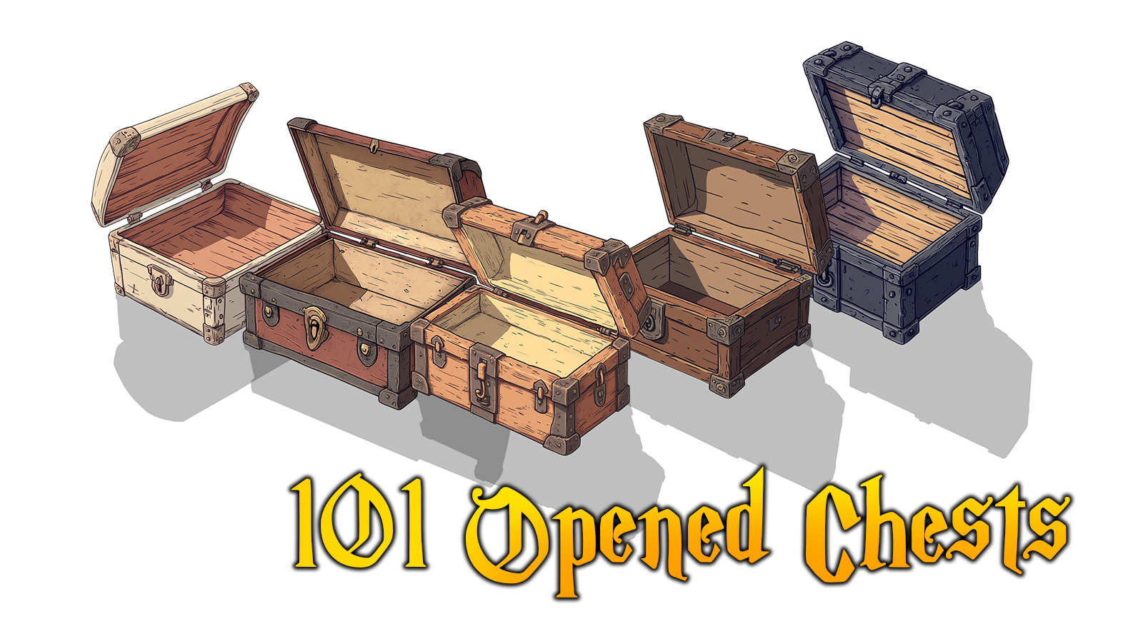 101 Opened Chests – W Fantasy and RPG
