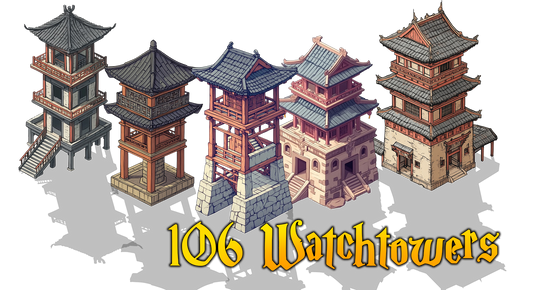 106 Japanese Watchtowers