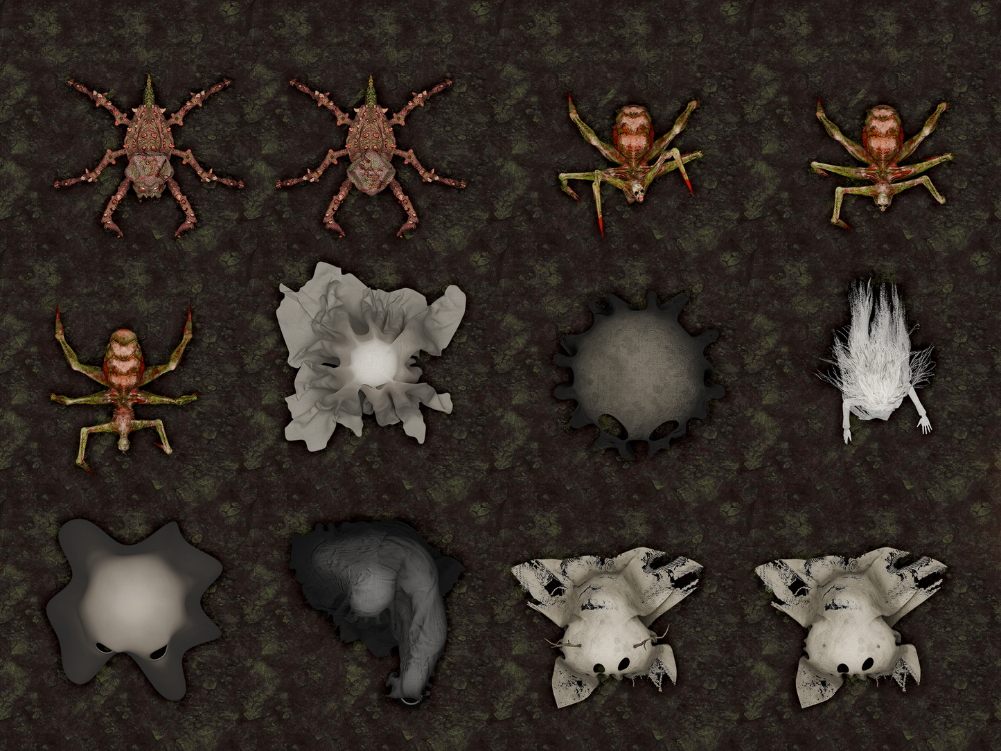 210 Top-Down Halloween Assets