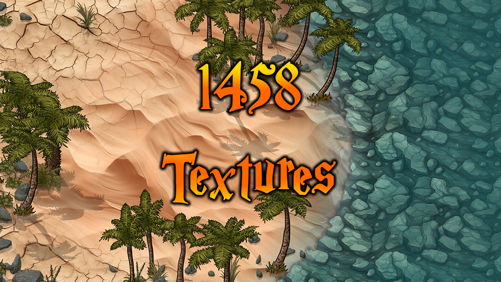 23 Texture Packages (1458 Textures)