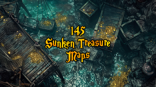 145 Sunken Treasure Maps