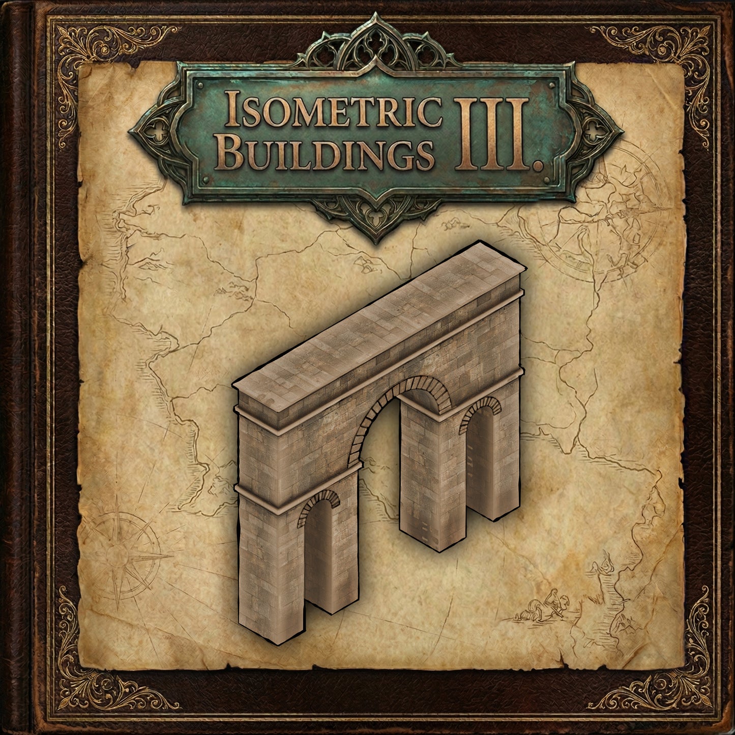 Isometric Buildings 3. - 512 Assets - Medieval Ruins and Outposts