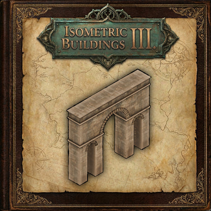 Isometric Buildings 3. - 512 Assets - Medieval Ruins and Outposts