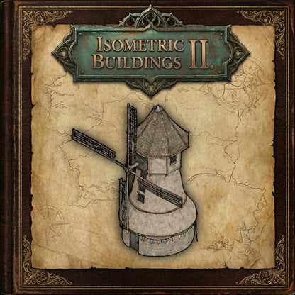 Isometric Buildings 2. - 400 Assets - Medieval Village & Commerce