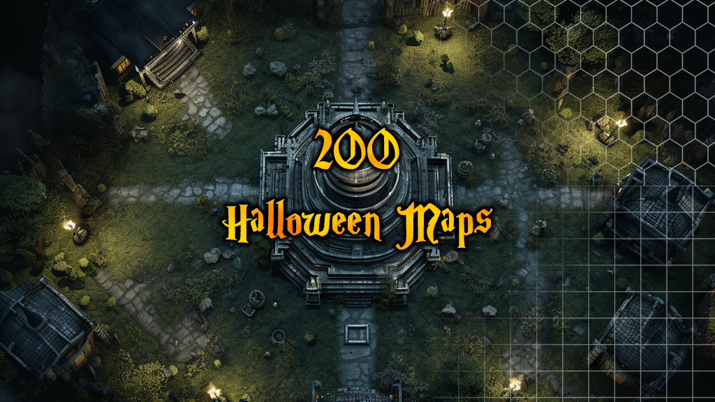 200 Halloween Maps