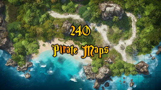 240 Pirate Maps