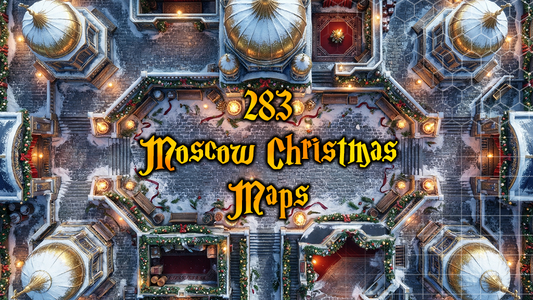 283 Moscow Christmas Maps