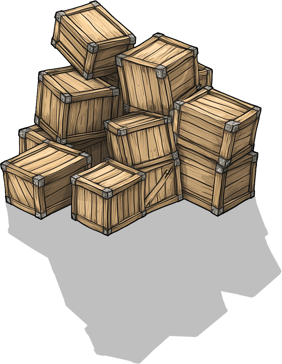 86 Pile of Crates