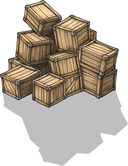 86 Pile of Crates