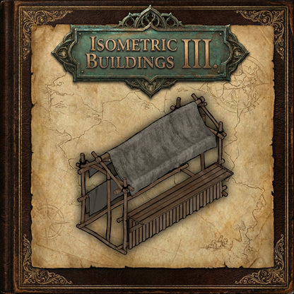 Isometric Buildings 3. - 512 Assets - Medieval Ruins and Outposts