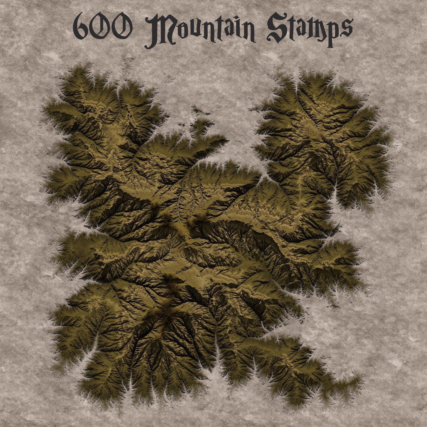 600 Mountain Stamps I.