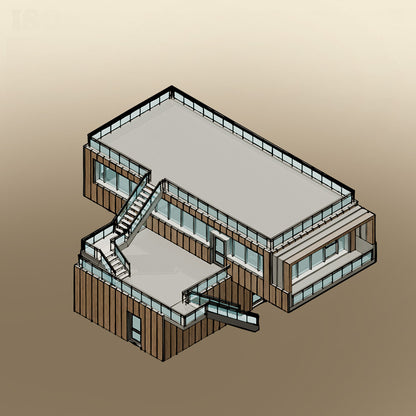 Isometric Retro Villas