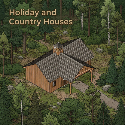 Isometric Holiday and Country Houses