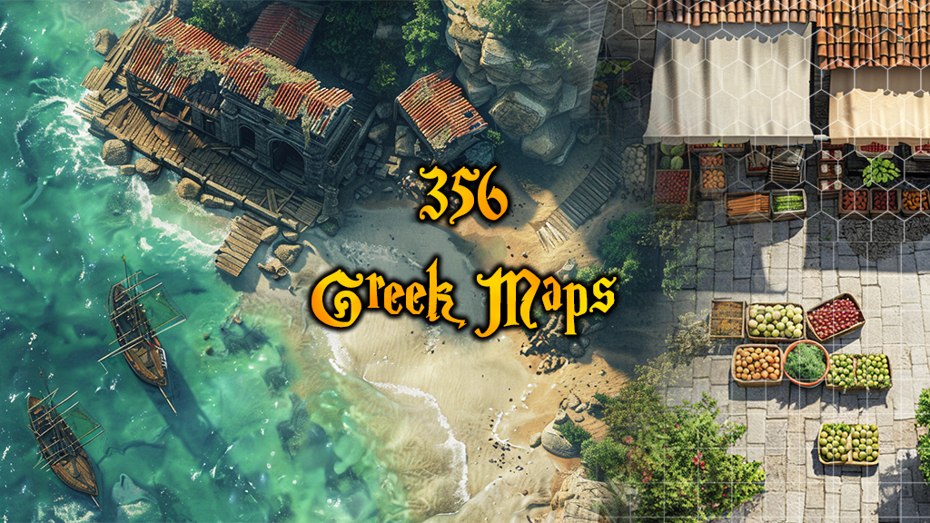356 Greek Maps