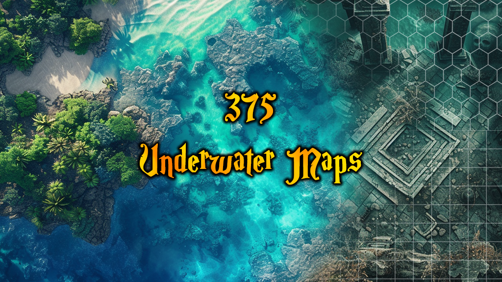 375 Underwater Maps