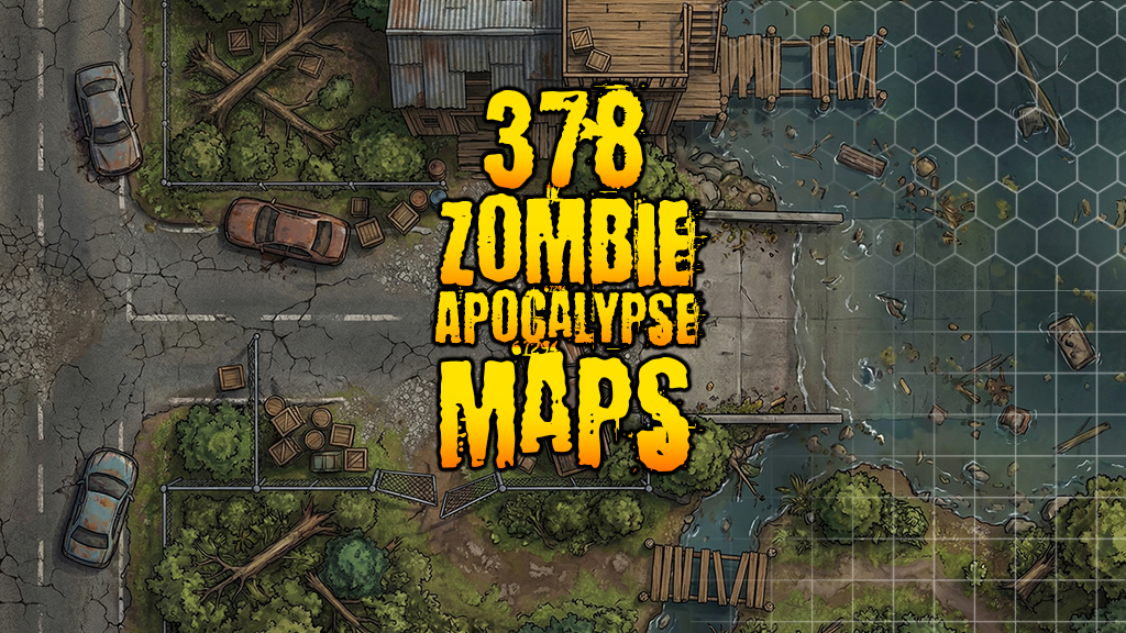 378 Zombie Apocalypse Maps
