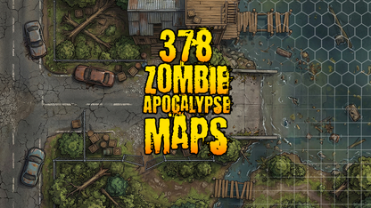 378 Zombie Apocalypse Maps