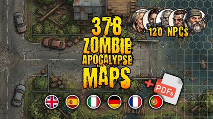 378 Zombie Apocalypse Maps