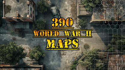 390 World War II Battle Maps