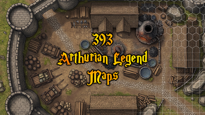 393 Arthurian Legend Maps