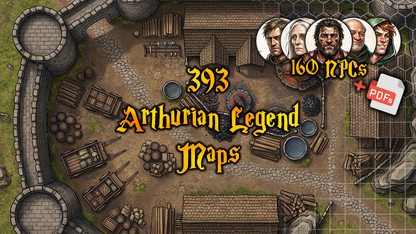 393 Arthurian Legend Maps