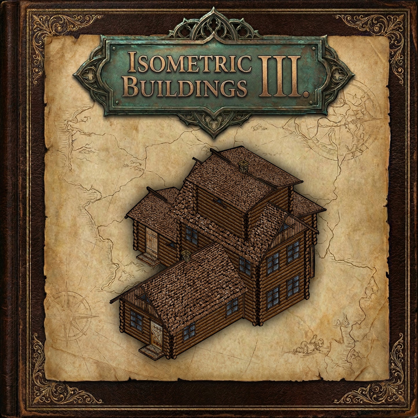 Isometric Buildings 3. - 512 Assets - Medieval Ruins and Outposts