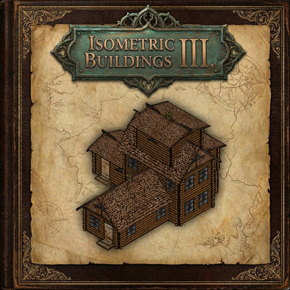 Isometric Buildings 3. - 512 Assets - Medieval Ruins and Outposts