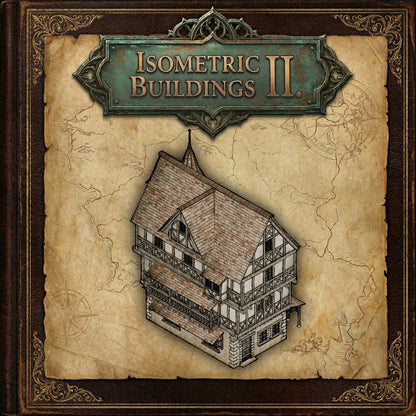 Isometric Buildings 2. - 400 Assets - Medieval Village & Commerce