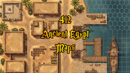 412 Ancient Egypt Maps