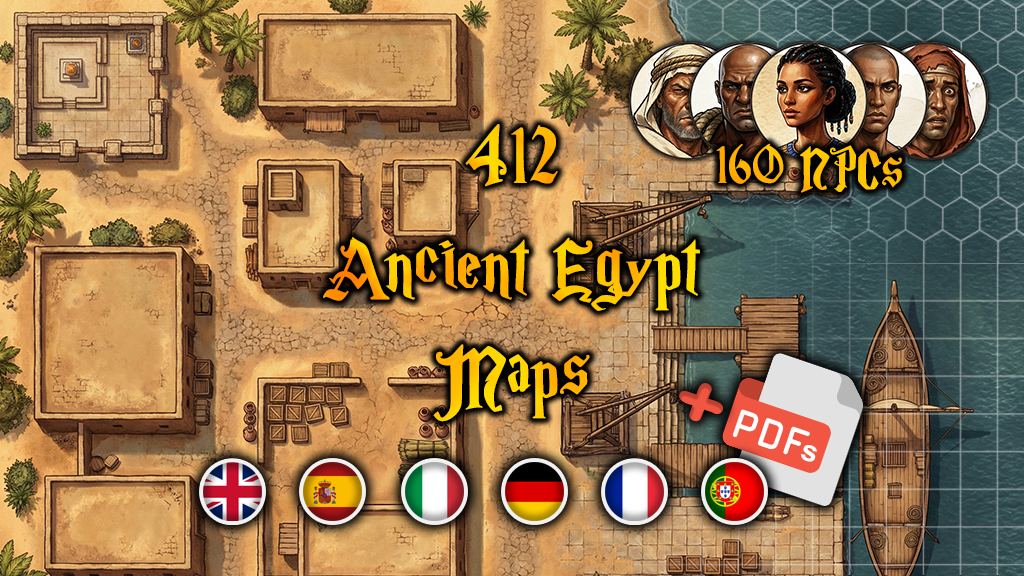412 Ancient Egypt Maps