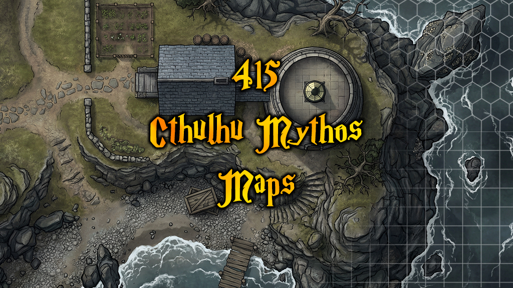 415 Cthulhu Mythos Maps