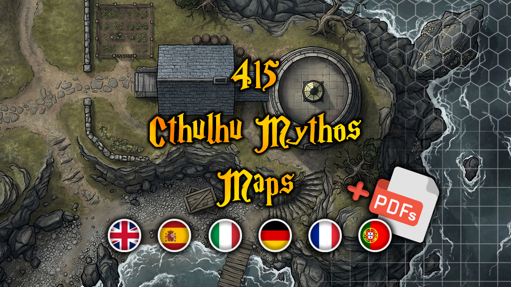 415 Cthulhu Mythos Maps