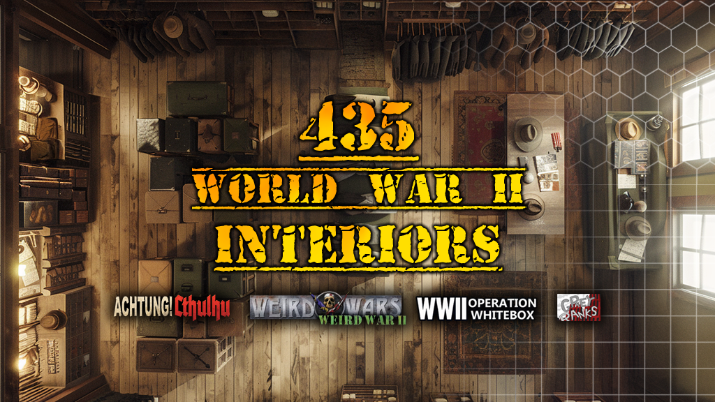 435 World War II Interiors