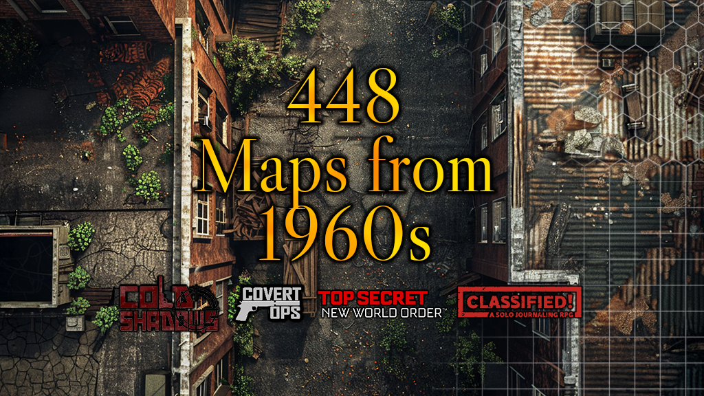 448 Maps form 1960s