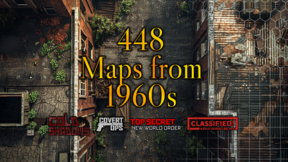 448 Maps form 1960s