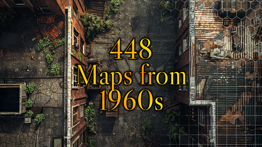 448 Maps form 1960s