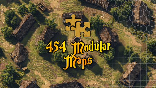 454 Modular TTRPG Maps